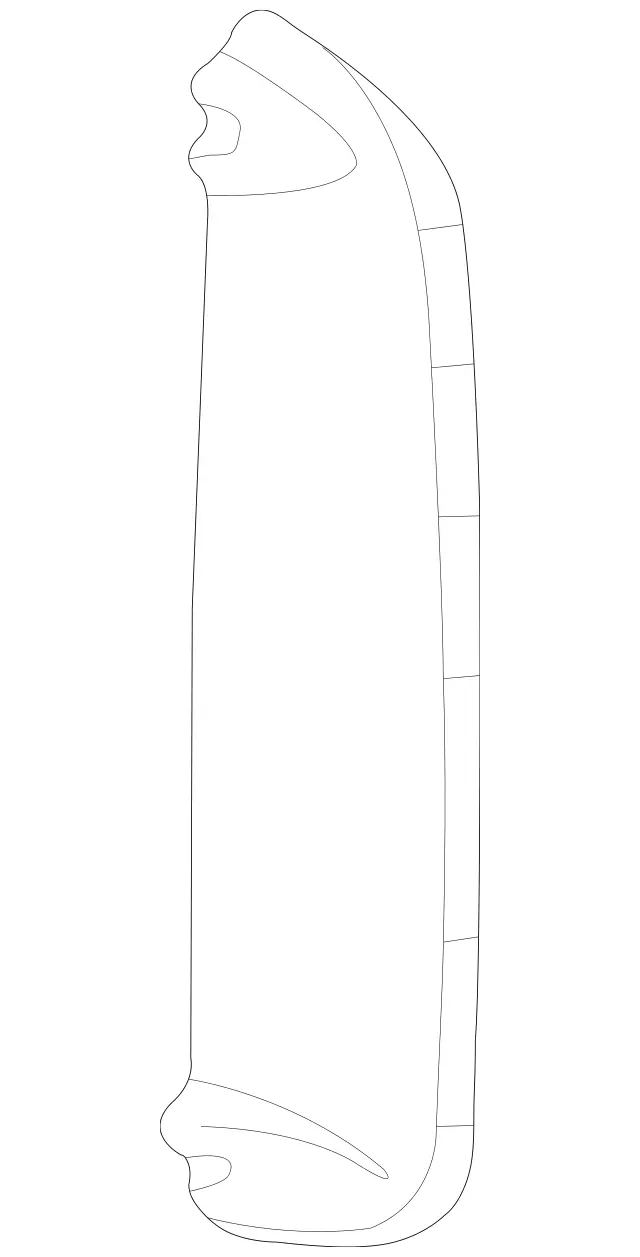 2086980598 - Body: Rear Seal for Mercedes-Benz Image