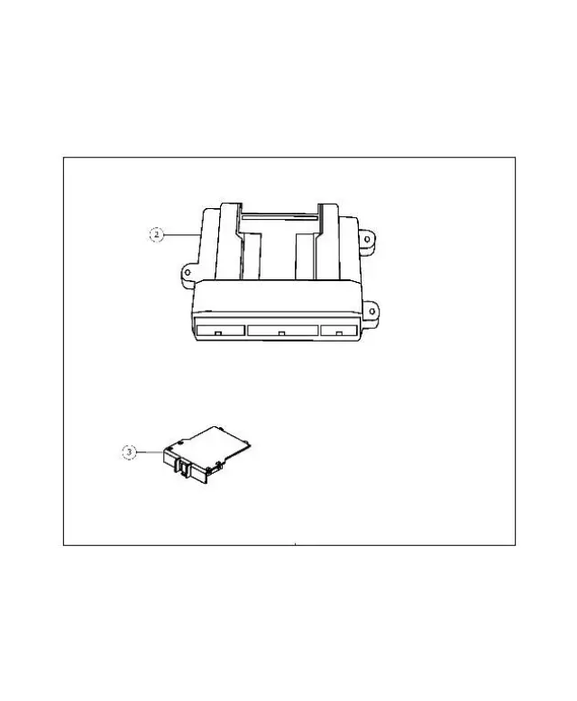 82209702AB - Mopar Accessories - Component Parts: Security With Keyless Alarm Kit for Mopar Image