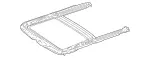 1647800100 - Sliding Roof: Frame for Mercedes-Benz Image