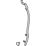 JL1Z7825355A - Body: Front Weather-strip for Ford Image