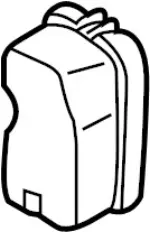 27284AM600 - HVAC: Case for INFINITI: FX35, FX45 Image