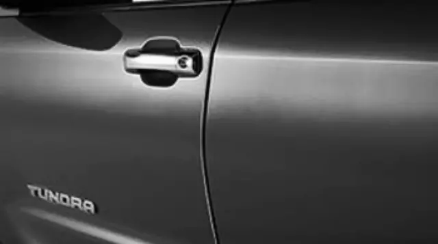 PT9363421111 - Exterior: 2018-2021 Toyota Tundra - Door Edge Guard, Magnetic Gray Metallic for Toyota: Tundra Image