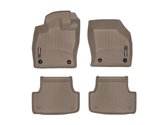 4549612 - Accessories: Front &amp; Rear Tan FloorLiner™ DigitalFit® for WeatherTech Image