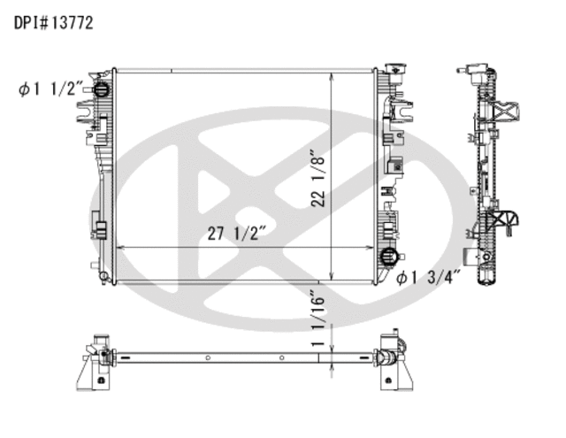 A13772 - : Koyorad Radiator for Koyo Image