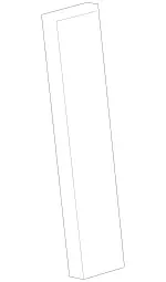 2176825600 - Body: Inner Quarter Panel Insulation for Mercedes-Benz Image