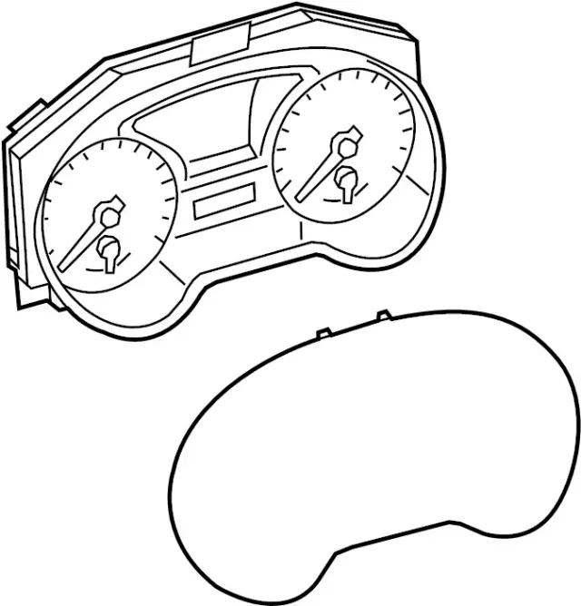 248109NA0D - Body: Cluster Assembly for INFINITI: JX35, QX60 Image