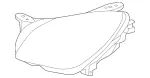 1728205259 - : Headlamp Assembly - Right for Mercedes-Benz Image