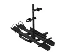 VR2DZ7855100A - Towing: Hitch Mounted Tilting Bike Carrier for Ford: Bronco, Bronco Sport, E-350 Super Duty, E-450 Super Duty, Escape, Expedition, Explorer, F-150, F-250 Super Duty, F-350 Super Duty, F-450 Super Duty, F-550 Super Duty, Maverick, Ranger Image