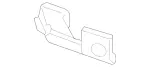 1668311546 - Heating and Ventilation: Rear Duct for Mercedes-Benz Image