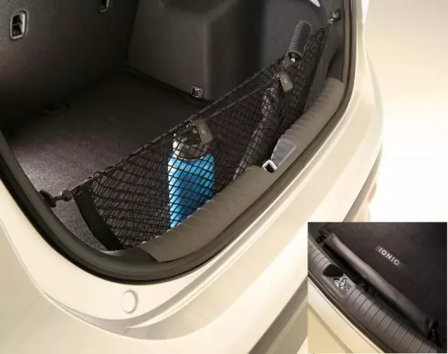 G2F17AU000 - Interior: 2018-2022 Hyundai Ioniq - Cargo Net - Hideaway - Phev &amp; Ev for Hyundai: Ioniq Image