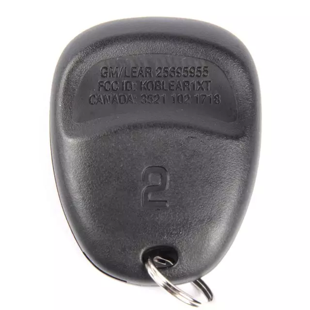 4 Button Keyless Entry Remote Key Fob - GM (25695955)