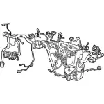 AA5Z14401DA - Electrical: Wire Harness for Lincoln: MKS Image