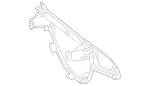 9946433008R23 - : Center Cover for Mercedes-Benz Image