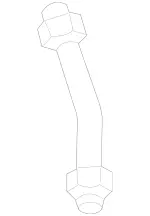 461420094864 - : Flex Hose for Mercedes-Benz Image