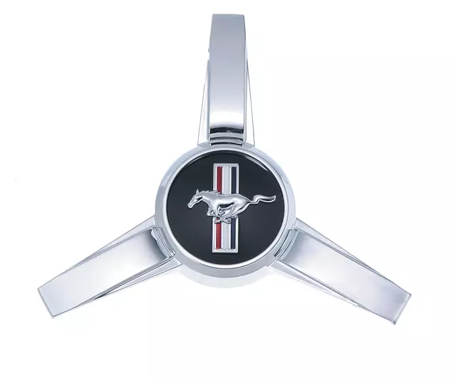 Pony Spinner Style Cap W/ Pony Logo, 4pc Kit - Ford (5R3Z-1130-AA)