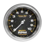 4798 - : GAUGE, TACHOMETER, 3 3/8", 10K RPM, IN-DASH, CARBON FIBER for AutoMeter Image