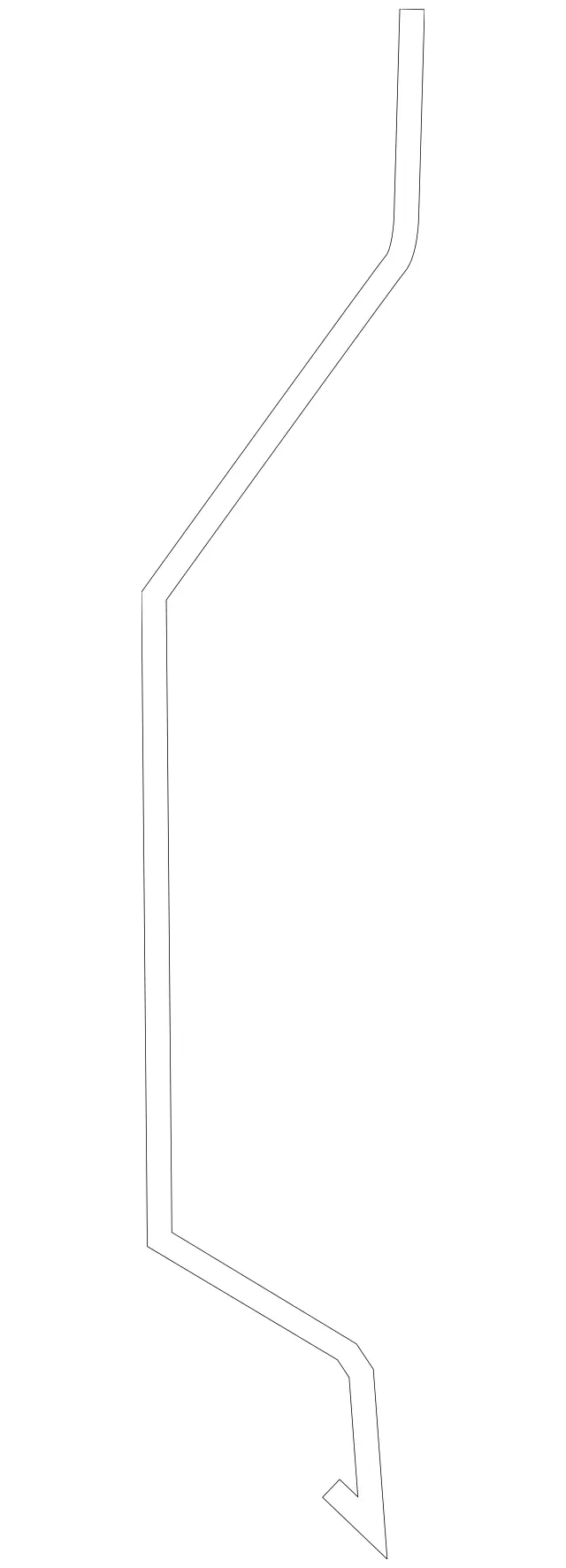 246723003964 - : Securing Rod for Mercedes-Benz: B Electric Drive, B250e Image