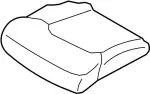 873615ZM5A - : Seat Cushion Pad for Infiniti Image