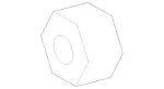 39900750 - : Hexagon Nut With Flange for Mercedes-Benz Image