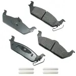 ACT1012A - : Akebono ProACT Ultra Premium Ceramic Disc Brake Pad Kit for AKEBONO Image