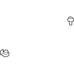 KB3Z8124A - : Radiator Center Bushing for Ford: Ranger Image