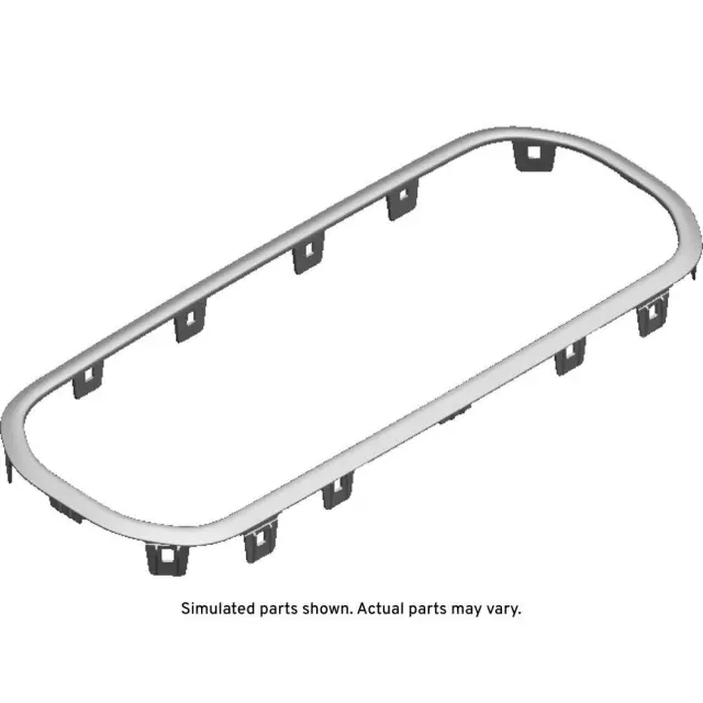 85557942 - : Trim Plate for Chevrolet: Silverado 1500, Silverado 2500 HD, Silverado 3500 HD | GMC: Sierra 2500 HD, Sierra 3500 HD Image