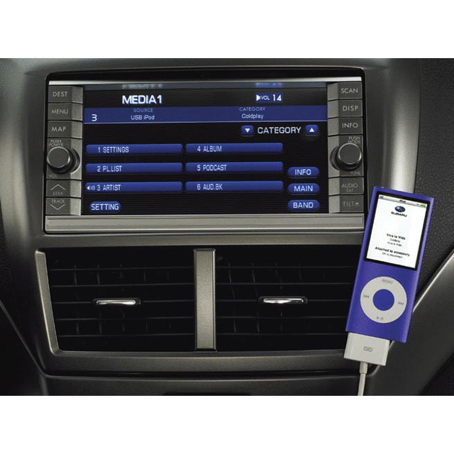 Media Hub Navigation Models - Subaru (H621SFG750)