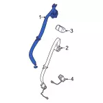 M1PZ78611B68AA - Electrical: Outer Belt Assembly for Ford: Bronco Sport Image