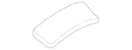 17268000172A30 - Body: Ashtray Cover for Mercedes-Benz Image
