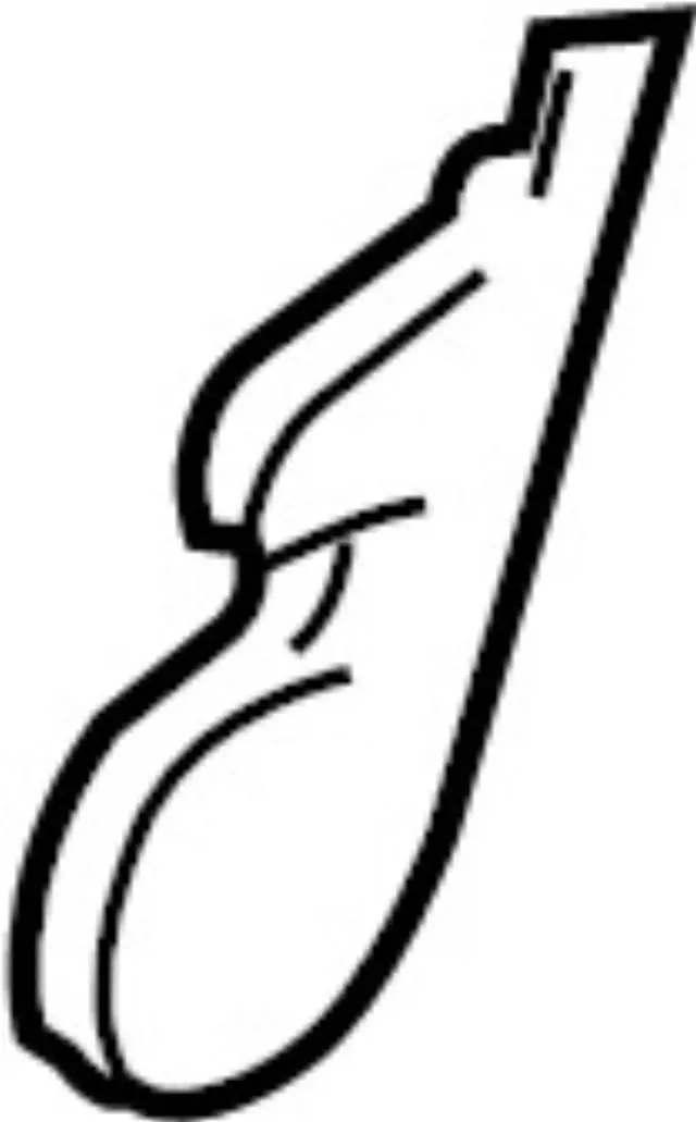 887641CB1A - Body: Hinge Cover for INFINITI: FX35, FX37, FX50, QX70 Image