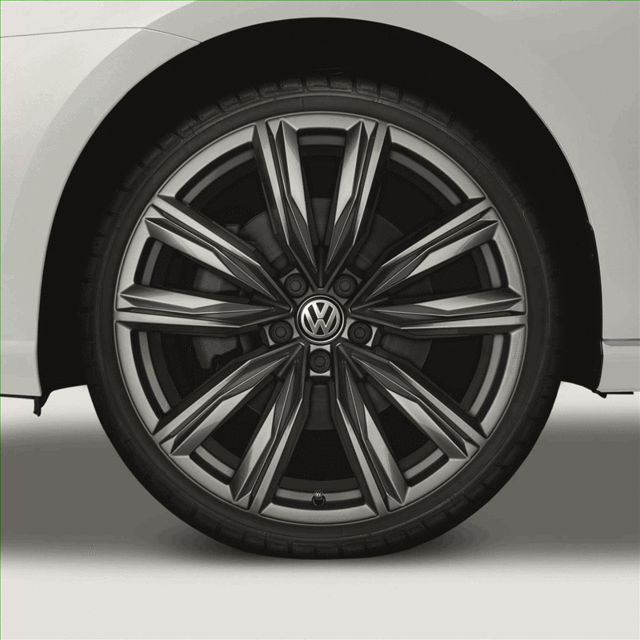 5NA071490Z49 - Wheels: 20 Inch Kapstadt Wheel - Galvano Grey for Volkswagen: Tiguan Image