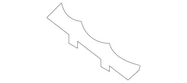 2516801134 - Body: Frame for Mercedes-Benz Image