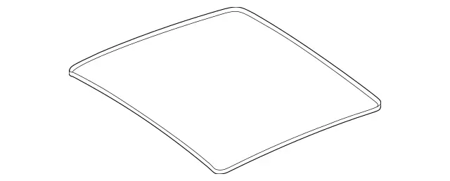 2137820300 - Sliding Sunroof: Seal, Sliding Sunroof for Mercedes-Benz: 180b, E300, E350, E43 AMG, E53 AMG, E63 AMG S, EQB 250+, EQB 300, EQB 350, GLA250, GLA35 AMG, GLA45 AMG, GLB250, GLB35 AMG Image image