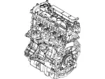 DM5Z6006A - Engine: Engine for Ford: Focus Image image