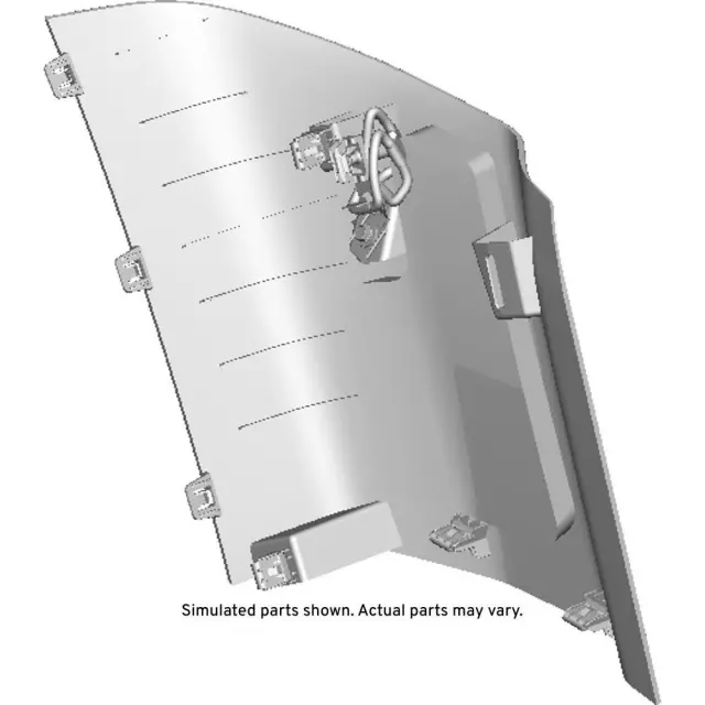 86785587 - Body: Rear Pillar Trim for Cadillac: Escalade, Escalade ESV | Chevrolet: Suburban, Tahoe | GMC: Yukon, Yukon XL Image