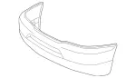 1638803870 - : Bumper Cover for Mercedes-Benz Image