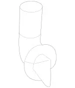 19989301 - Sliding/Tilting Roof: Water Drain Grommet for Mercedes-Benz Image