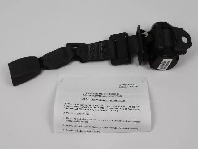 Rear Center Shoulder Seat Belt - Mopar (up171dvac)