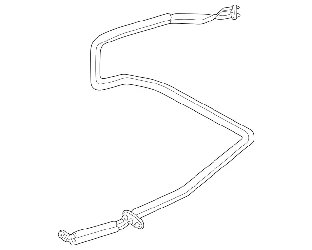 2208303415 - : Piping for Mercedes-Benz: S430, S55 AMG Image