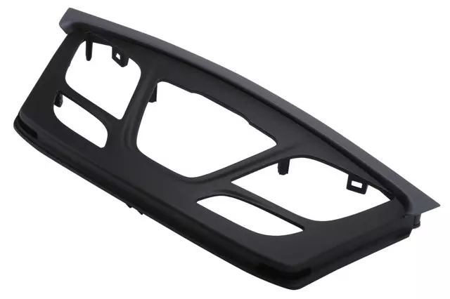 Jet Black Instrument Panel Lower Center Trim Plate Applique - GM (84136194)