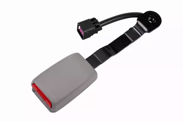 Light Gray Passenger Seat Belt with Buckle - GM (89026270)