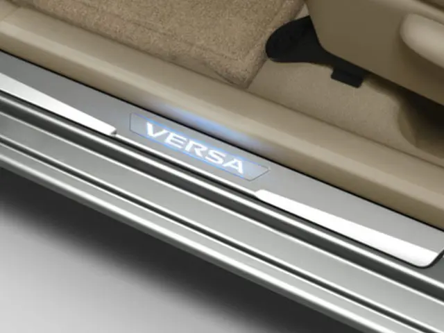 999G64Z400 - Exterior: Illuminated Kick Plates (4 Piece Set) for Nissan: Versa Image