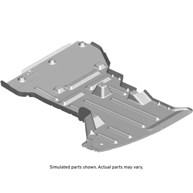 23363173 - Body: Underbody Rear Air Rear Deflector for Chevrolet: Volt Image