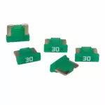 9L3Z14526GA - Electrical: Mini Fuse for Ford: E-150, E-250, E-350 Super Duty, E-450 Super Duty, Edge, Expedition, Explorer, F-150, F-250 Super Duty, F-350 Super Duty, F-450 Super Duty, Fiesta, Police Interceptor Sedan, Police Interceptor Utility, Special Service Police Sedan, Taurus | Lincoln: MKS, MKX, Navigator Image