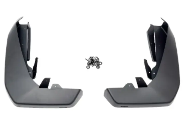 85156346 - Exterior: Rear Splash Guards Molded - Black for Chevrolet: Silverado EV Image