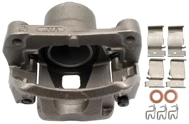 FRC10609 - Brakes &amp; Brake Parts: Raybestos R-Line Reman Semi-Loaded Caliper &amp; Bracket Assy for Raybestos Brakes Image