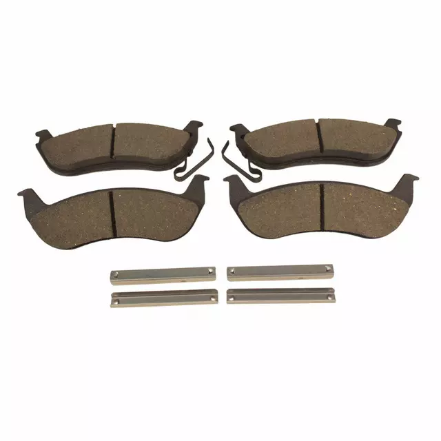 4U2Z2V200CA - : OEM NEW 2003-2011 Ford Crown Victoria Rear Disc Brake Pad Set 4U2Z-2V200-CA for Ford: Crown Victoria | Lincoln: Town Car | Mercury: Grand Marquis, Marauder Image