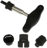 90999 - Vehicles, Equipment, Tools, and Supplies: 4-Piece Oil Drain Plug Removal Kit for Dorman Image