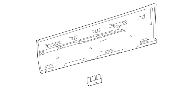 2477301304 - : Door Panel for Mercedes-Benz Image