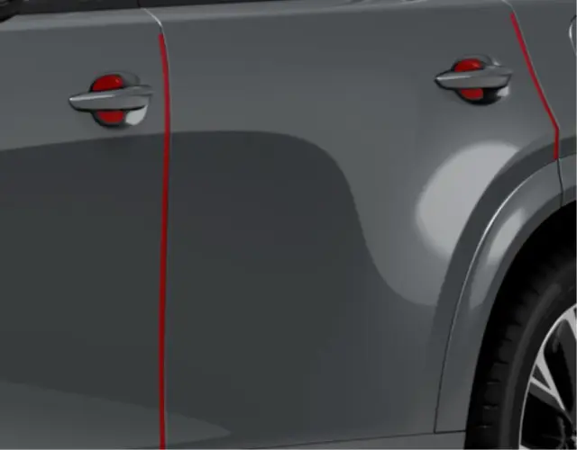 KMV6V4132A - Exterior: Paint Protection Film -  Door Cups, Door Edges for Mazda Image